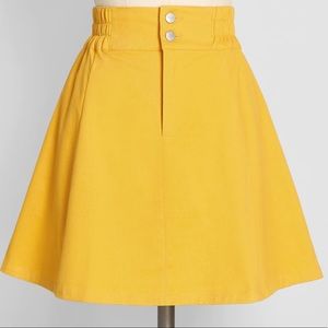 The Bright Is Right Skater Skirt